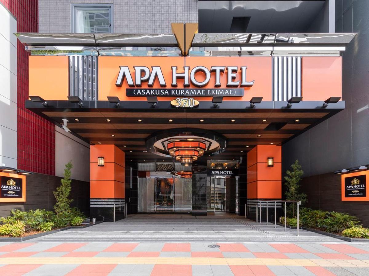 Apa Hotel Asakusa Kuramae Ekimae Tokyo Bagian luar foto