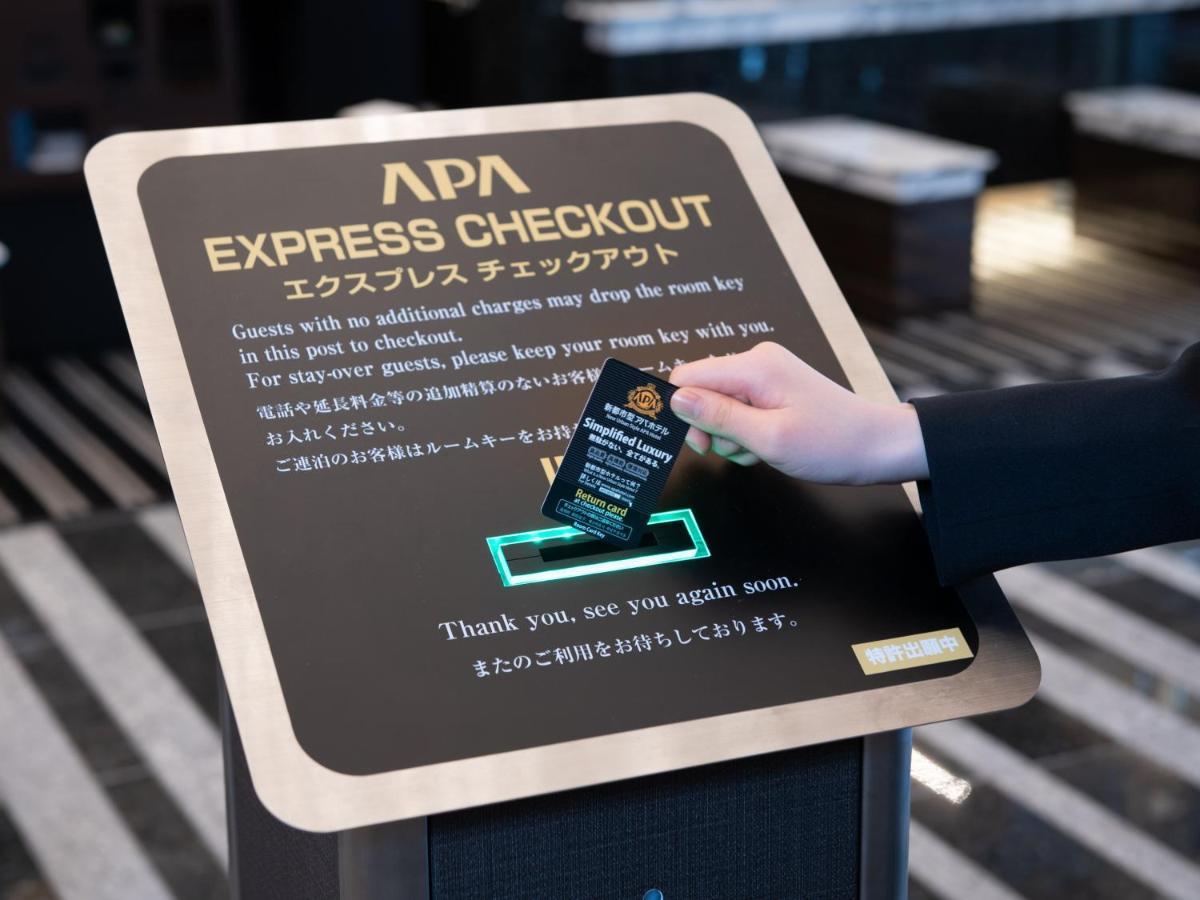 Apa Hotel Asakusa Kuramae Ekimae Tokyo Bagian luar foto